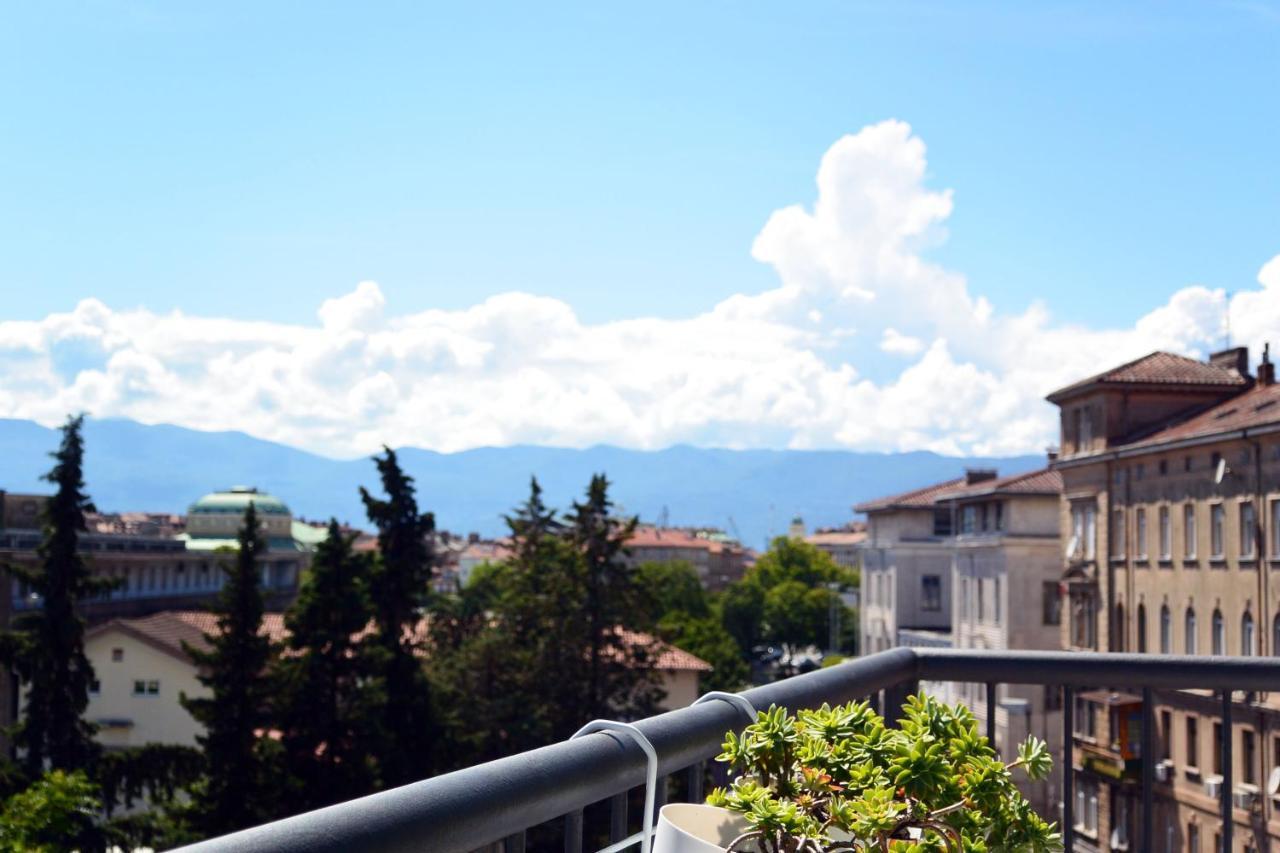 Center Vibes Lux Apartman Fiume Kültér fotó