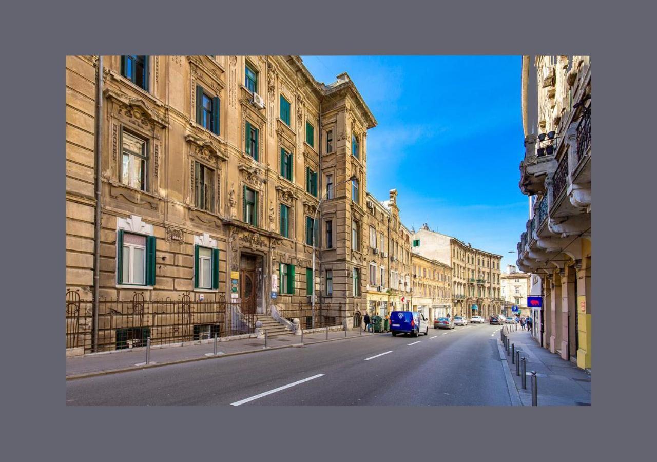 Center Vibes Lux Apartman Fiume Kültér fotó